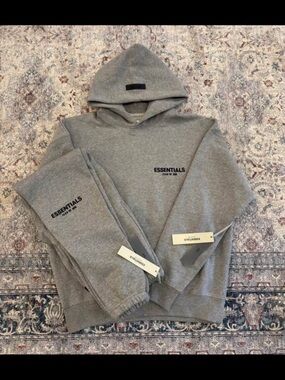 Brand New Essentials Grey Hoodie with Pants